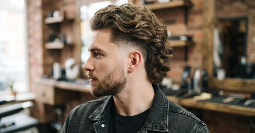 Long Wavy Burst Fade
