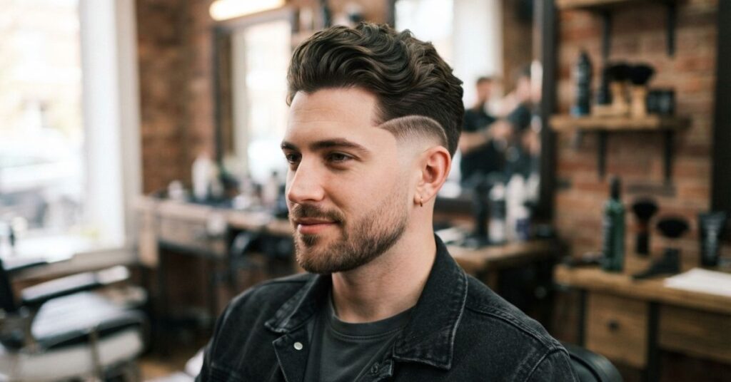 Mid Wavy Burst Fade