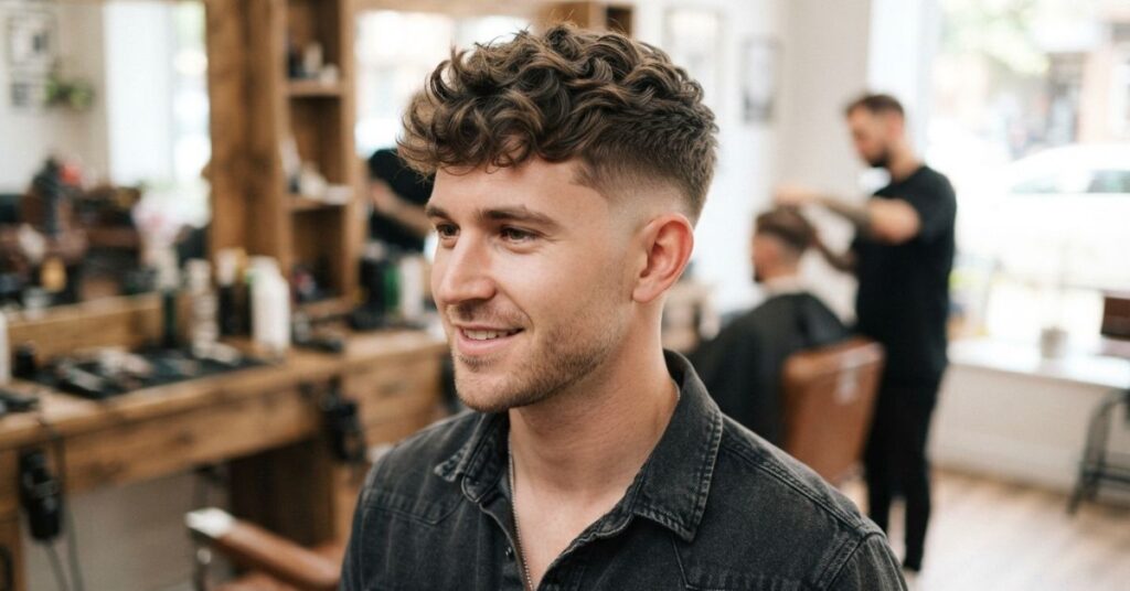  Short Wavy Burst Fade