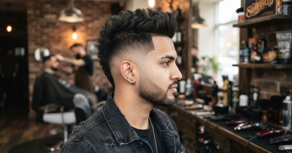Burst Fade Mohawk
