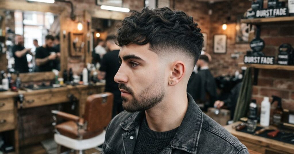  Mid Straight Burst Fade