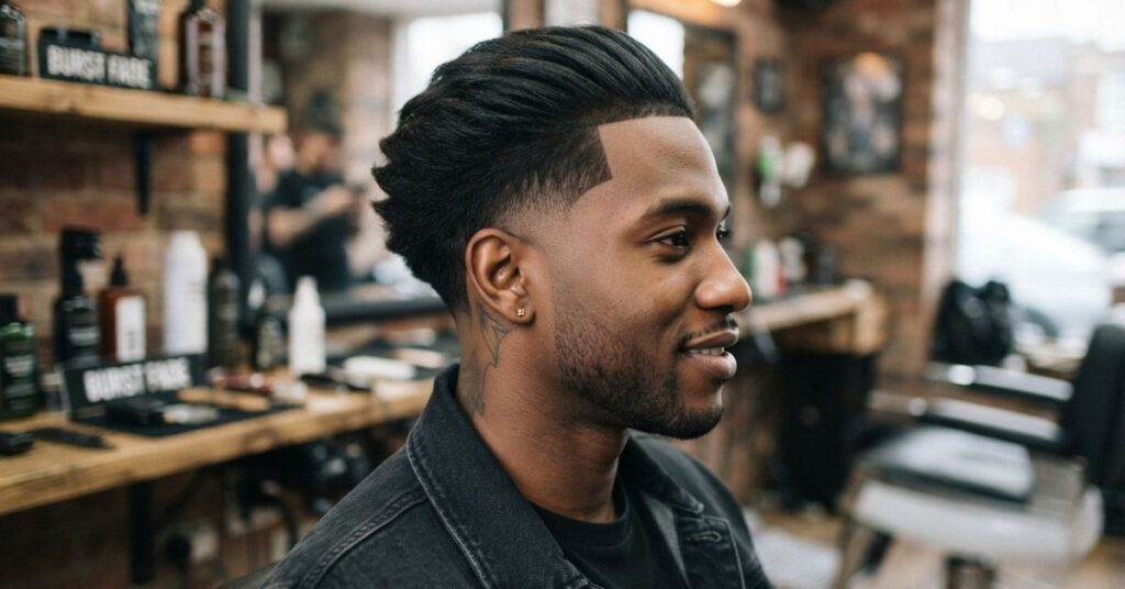  Taper Straight Burst Fade