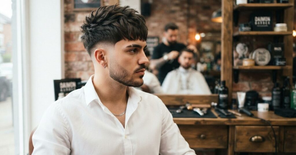 Textured Burst Fade Fringe