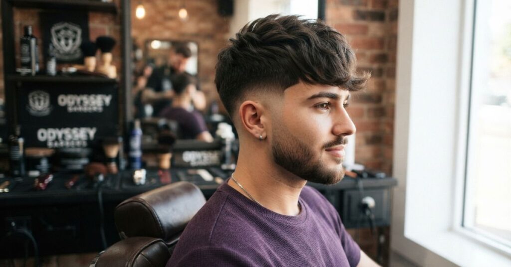  Tapered Burst Fade Fringe
