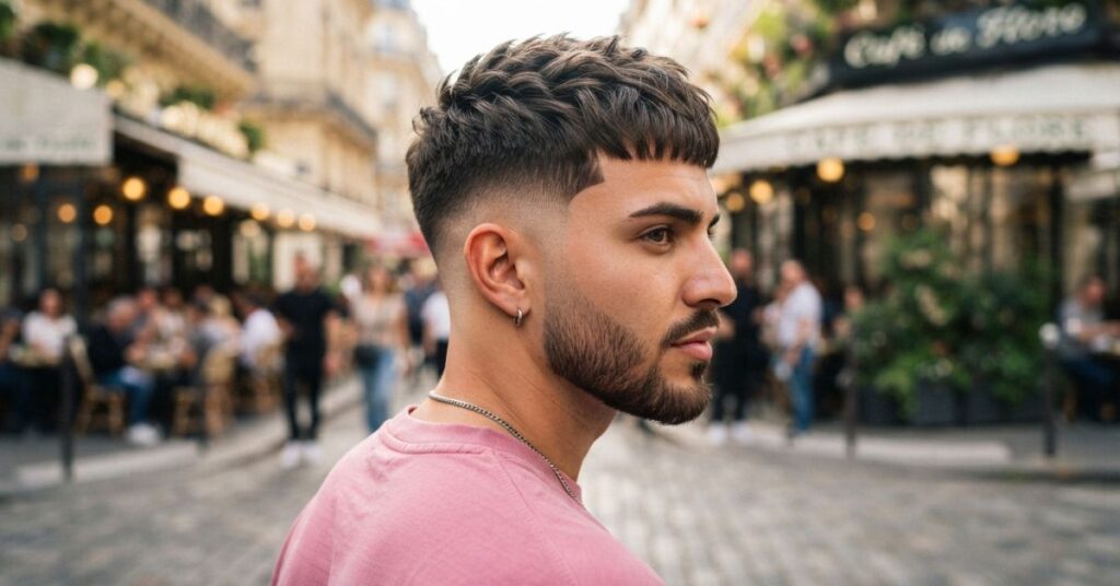 French Crop Burst Fade Fringe