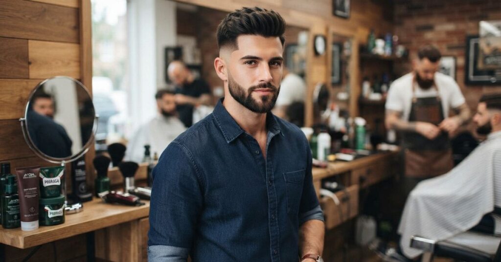  High Burst Fade Crew Cut