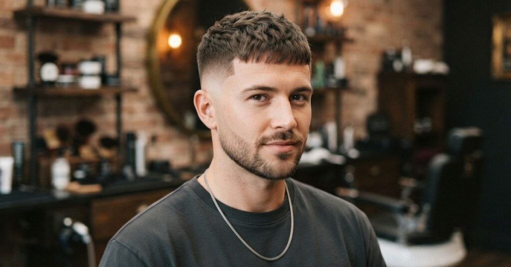 Skin Burst Fade Crew Cut