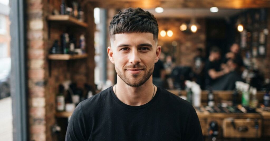 Short Burst Fade With Straight Top