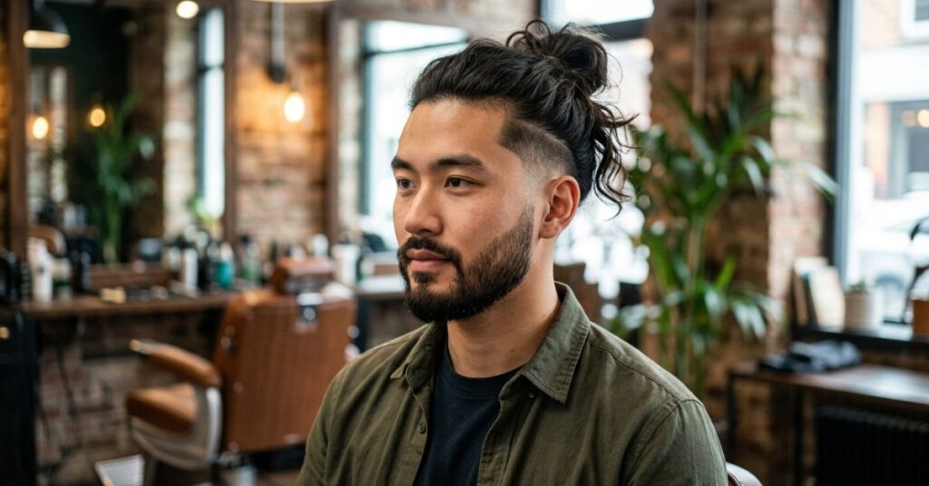 Burst Fade With Beard