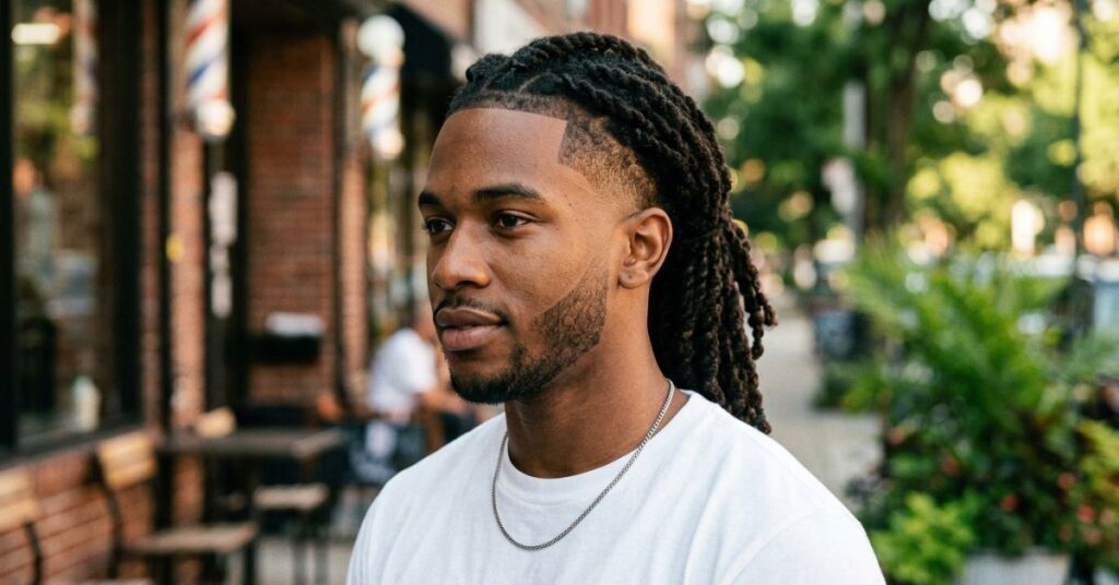 Burst Fade for Black Men
