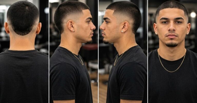Buzz Cut Burst Fade