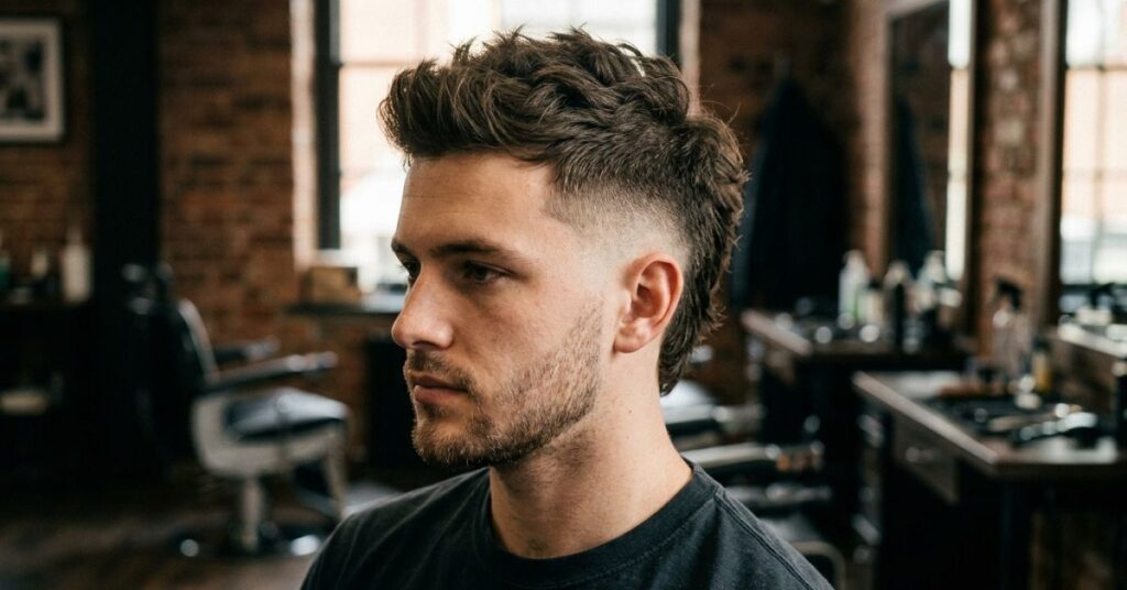 Low Burst Fade Mohawk