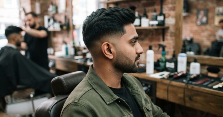 mid taper fade