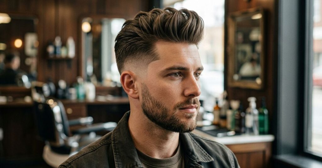 Razor Fade Quiff