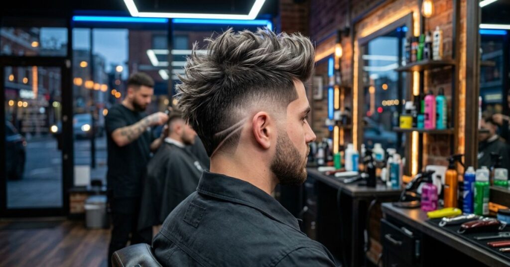 Trending Burst Fade Faux Hawk Ideas in 2026
